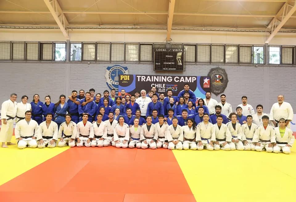 TRAINING CAMP INTERNACIONAL 2023: 80 JUDOKAS SE PREPARARON EN LA ESCUELA DE LA PDI