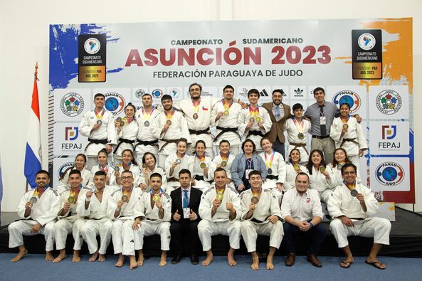 Campeonato Sudamericano Senior de Paraguay 2023: Chile obtiene el primer lugar por naciones