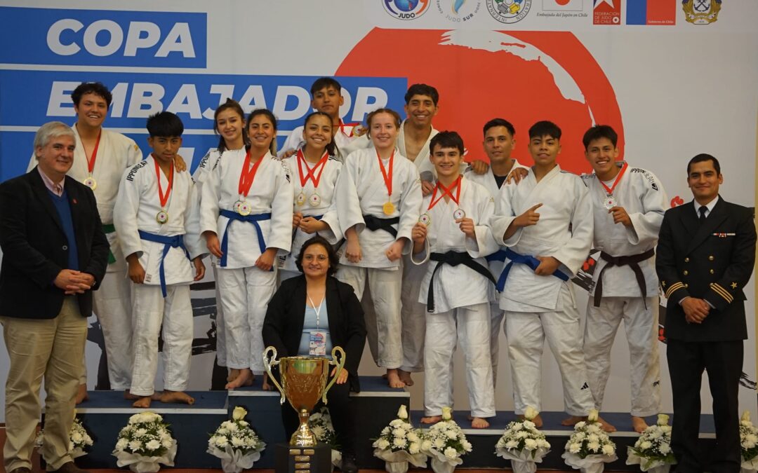 Club de Judo Pudahuel se corona campeón de la Copa Embajador del Japón