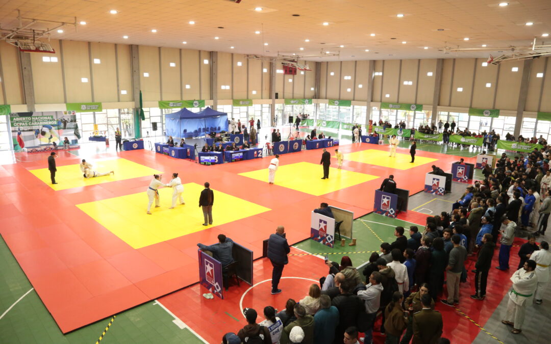 Campeonato Nacional Zona Centro 2023: Copas de Mártires de Carabineros marcan la historia del judo nacional con el evento más masivo realizado en Chile.