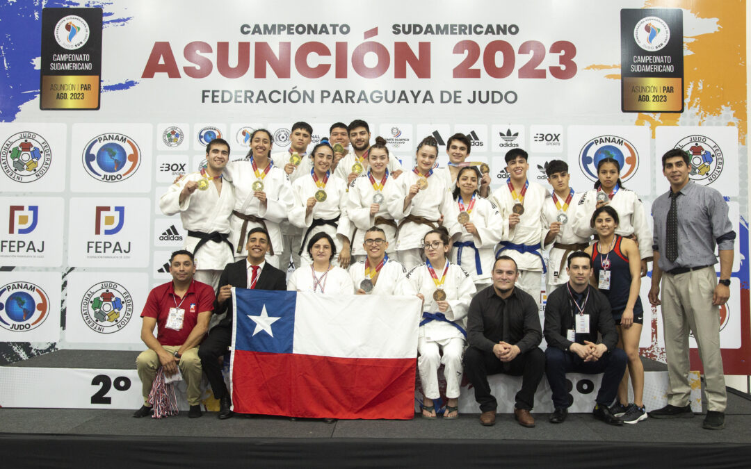 Campeonato Sudamericano Junior Paraguay 2023: Chile se ubica en el primer lugar en el medallero final por naciones