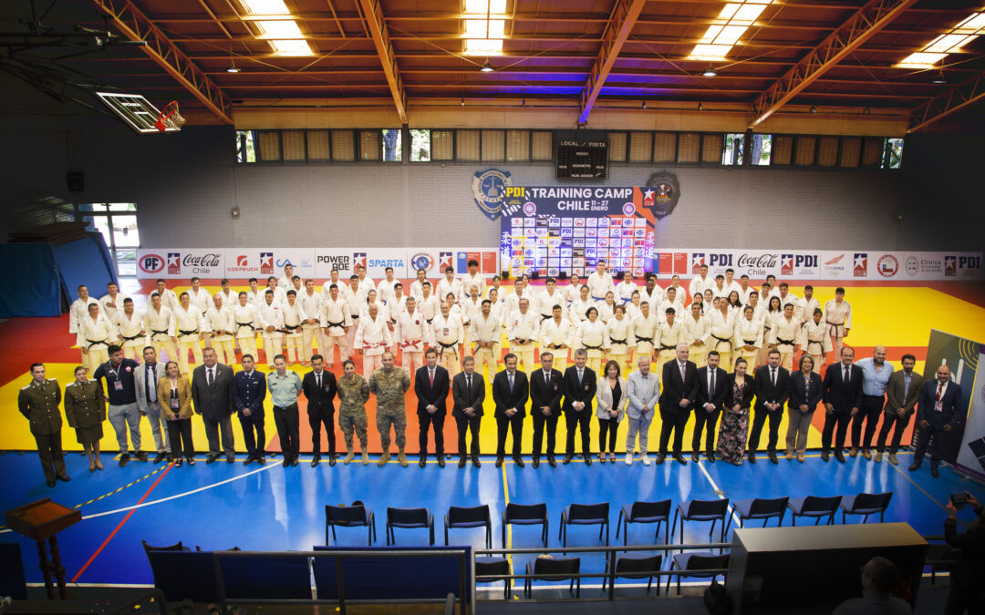 Con 128 judokas se inauguró el Training Camp Internacional Absoluto de la FEJUCHILE y la PDI