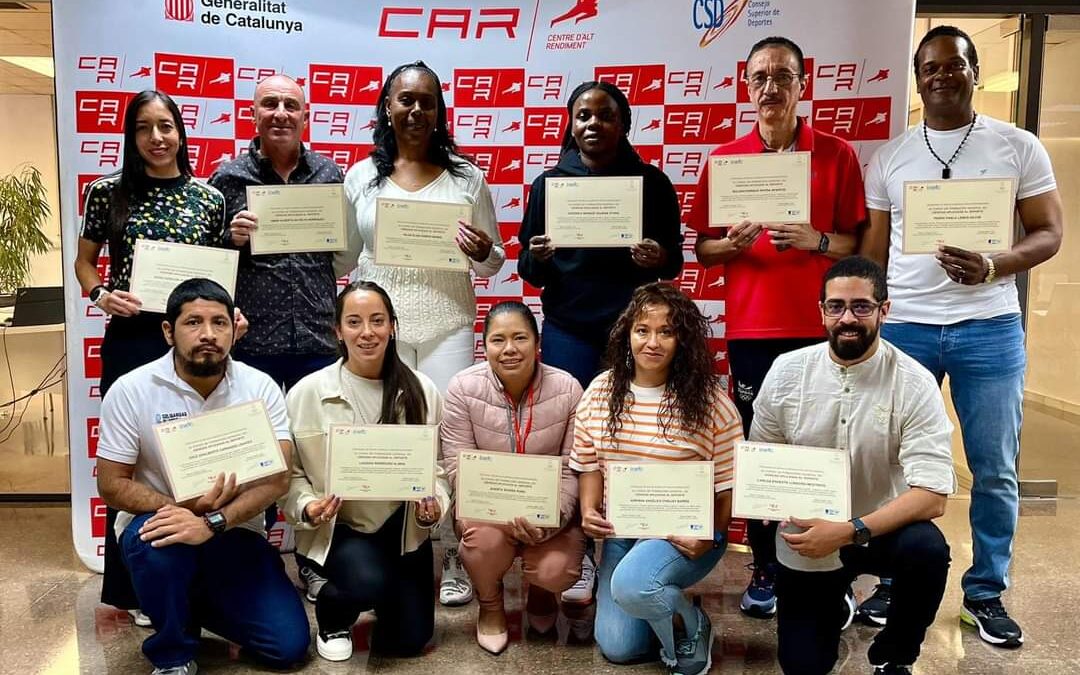 La entrenadora Adriana Chiguay se capacitó en España gracias a Solidaridad Olímpica Internacional